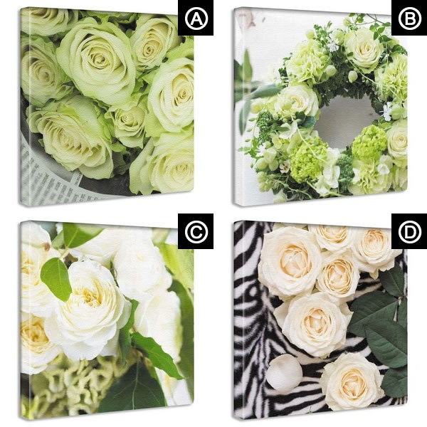 アートパネル 白い花 ホワイト系 薔薇 ローズ スパティフィラム ブライダルベール ガーベラ ポピー ヒメウツギ スパラキシス フラワーリース 竹内陽子 Yt 300whitecinc Atmosphere 通販 Yahoo ショッピング