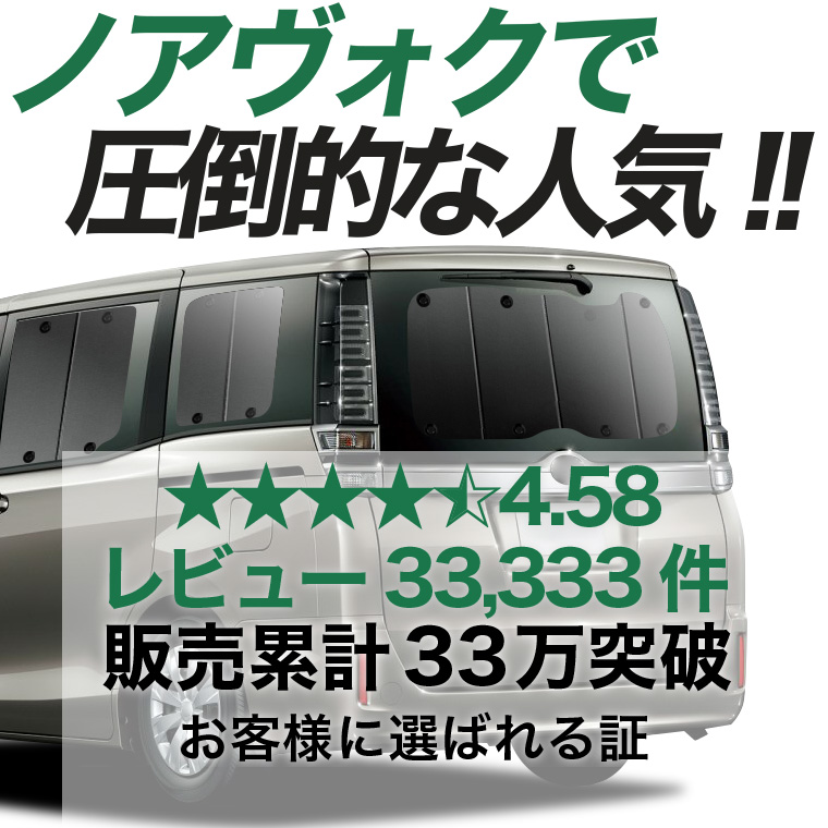 夏超得600円 ノア 80系 ヴォクシー 専用 サンシェード カーテン 車中泊