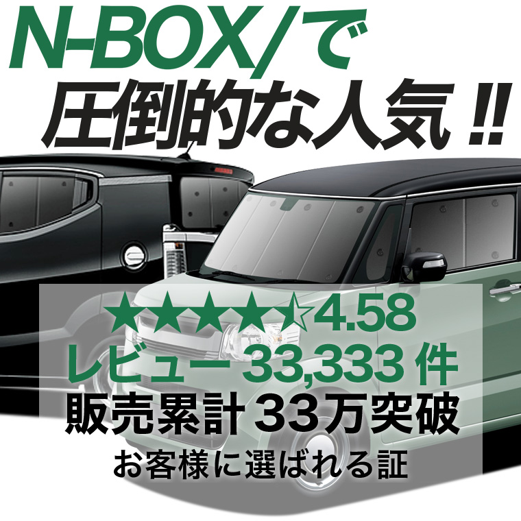 夏超得900円 N-BOX SLASH JF1/2系 専用 サンシェード カーテン 車中泊