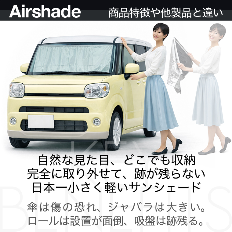 サンシェード ノート E12 系 タイプ 車用 フロント ガラス 日よけ