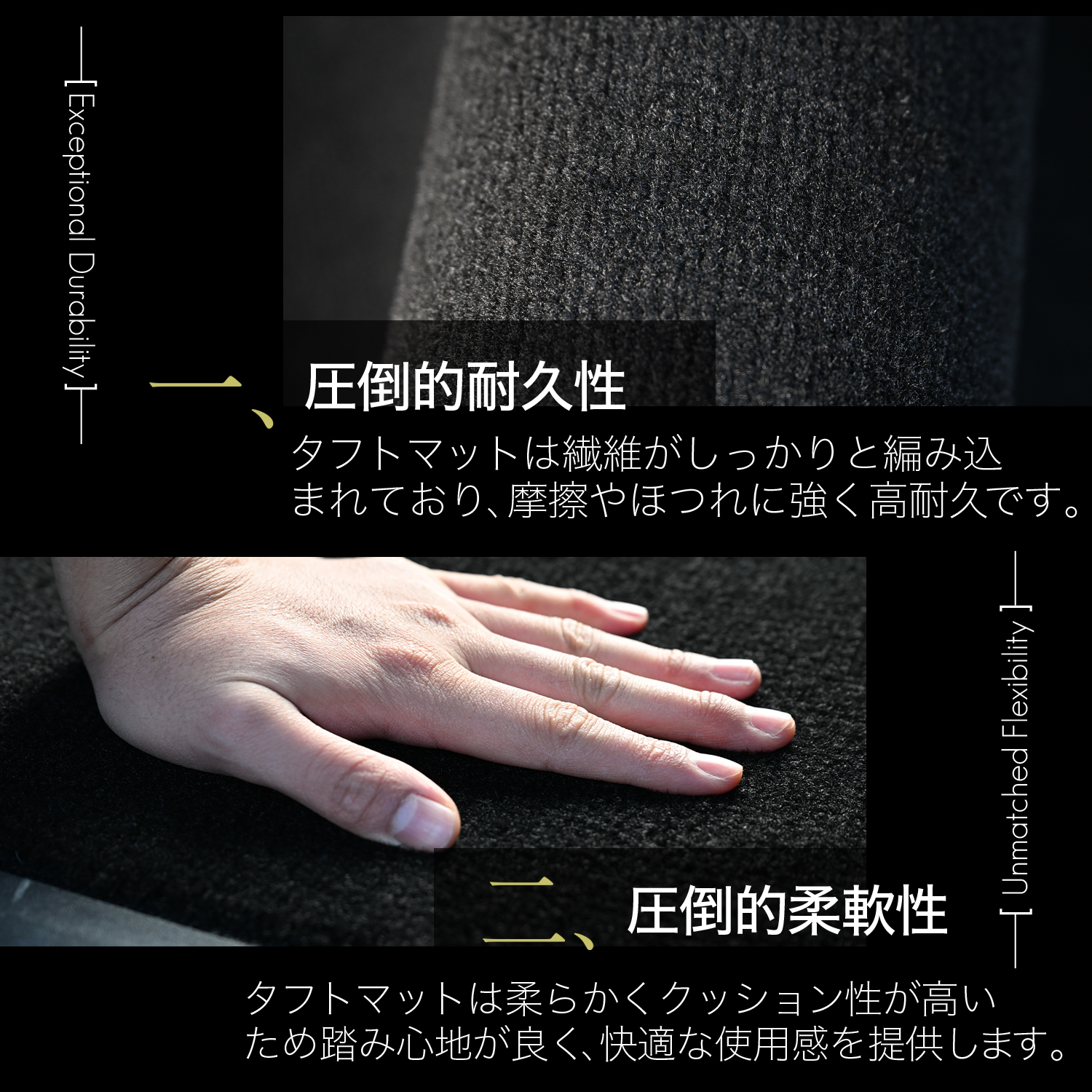 新型 ノア 90 系 ヴォクシー 90 系 フロアマット タフトマット 車 フロア マット ラグマット 全席 ブラック 厚地 日本製 内装 7人乗り 8人乗り Lot No.03 |  | 08
