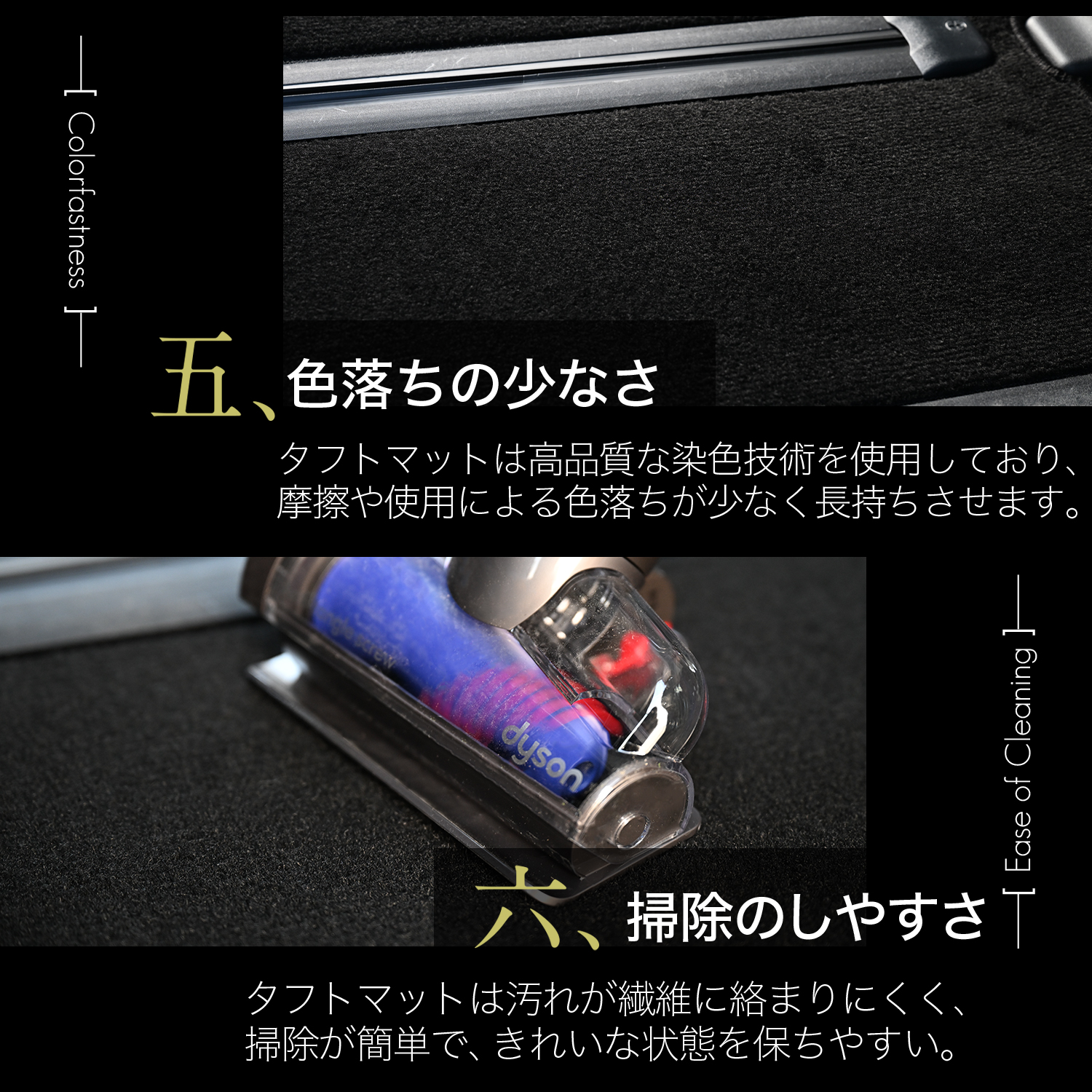 新型 ノア 90 系 ヴォクシー 90 系 フロアマット タフトマット 車 フロア マット ラグマット 全席 ブラック 厚地 日本製 内装 7人乗り 8人乗り Lot No.03 |  | 10