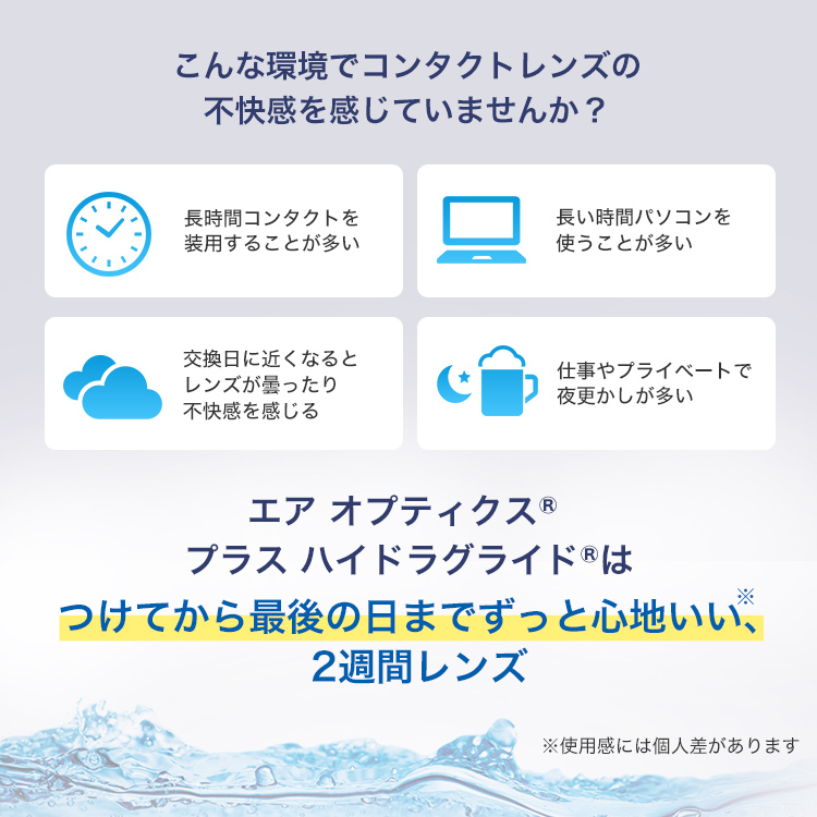 コンタクトレンズ2WEEK エアオプティクス ...の詳細画像3