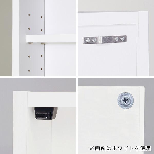 壁掛けラック 壁面ラック ウォールラック 棚付き グレー おすすめ トイレ 収納ラック 洗面所 収納力 食器棚 壁面棚 シェルフ 収納家具 ウォール キッチン ★_4