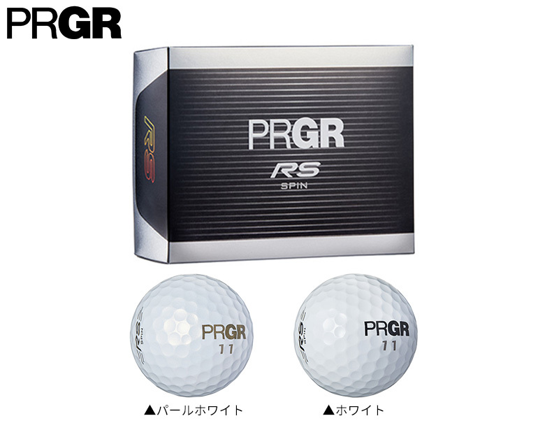 送料無料 プロギア ゴルフ Rs スピン ゴルフボール パールホワイト ホワイトprgrrs Spin Ball アトミックゴルフ 通販 Paypayモール