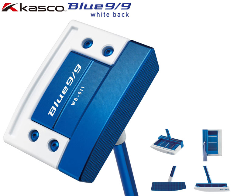 キャスコ ブルー9/9 WB-011 ボックスタイプ パター Kasco Blue