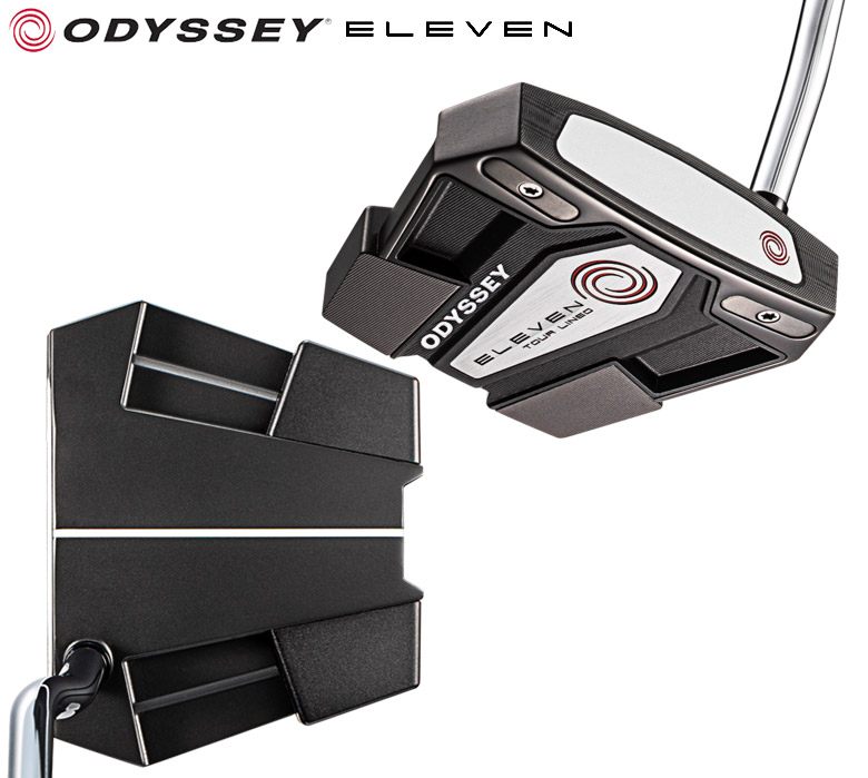 「レフティー/左用」オデッセイ ゴルフ ELEVEN TOUR LINED ダブルベント パター STROKE LAB シャフト ODYSSEY  イレブン ツアーライン ストロ−クラボ