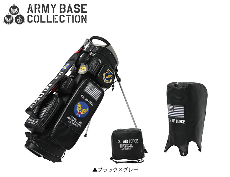 アーミーベースコレクション USエアフォース ABC-053SB スタンド キャディバッグ ARMY BASE COLLECTION U.S.AIR  FORCE ゴルフバッグ 空軍 ミリタリー : 2205-lmpd : テレ東アトミックゴルフヤフー店 - 通販 - Yahoo!ショッピング