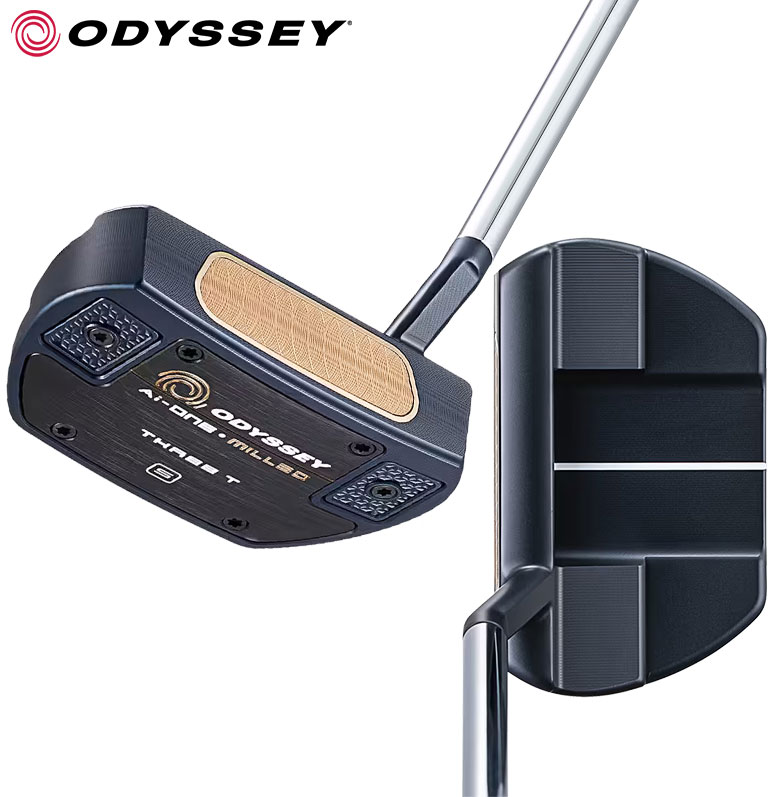 オデッセイ ゴルフ AI-ONE MILLED THREE T S パター STROKE LAB 90 スチールシャフト ODYSSEY ミルド :  2311-wmbt : テレ東アトミックゴルフヤフー店 - 通販 - Yahoo!ショッピング