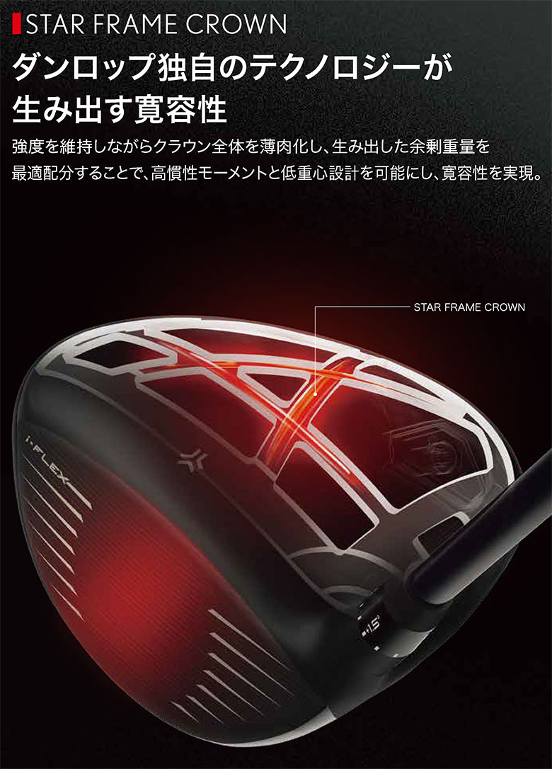 ZXi ダンロップ スリクソン MAX ドライバー Diamana 50