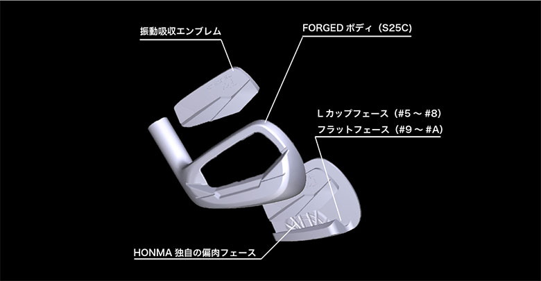 TOUR WORLD ホンマゴルフ ツアーワールド Px アイアンセット 5本組(6