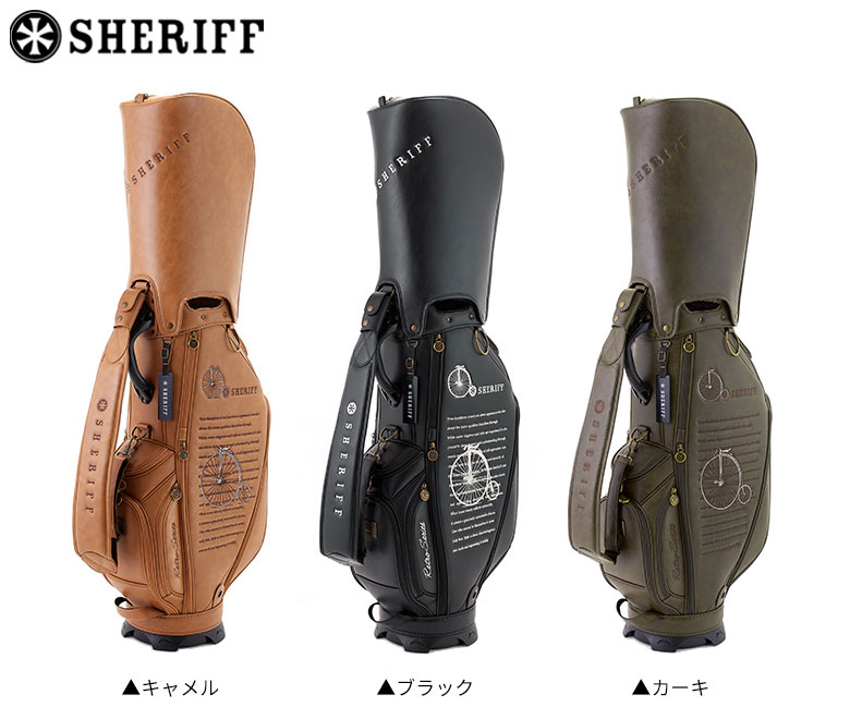 SHERIFF（シェリフ） レトロシリーズ SFR-001 カート キャディバッグ