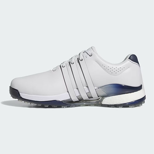 adidas BOOST ゴルフシューズ ホワイト/グレー adidas アディダス ゴルフシューズ BTE46 アディパワー