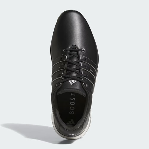 アディダス ツアー360 25 NKB87 ワイド スパイクレス ゴルフシューズ コアブラック×シルバーメタリック×コアブラック(IH5990)【即納】 adidas（アディダス） ツアー360 25 NKB87 ワイド スパイクレス ゴルフ