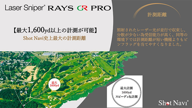 ショットナビ レーザー距離計