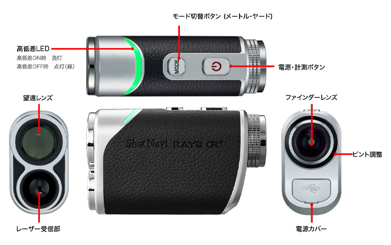ショットナビ レーザー距離計