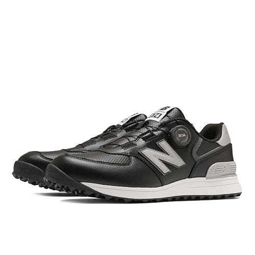 ニューバランス ゴルフ 26.5 ブラック　4E ゴルフシューズ New Balance Golf ニューバランスゴルフ 574 v4 SL ボア