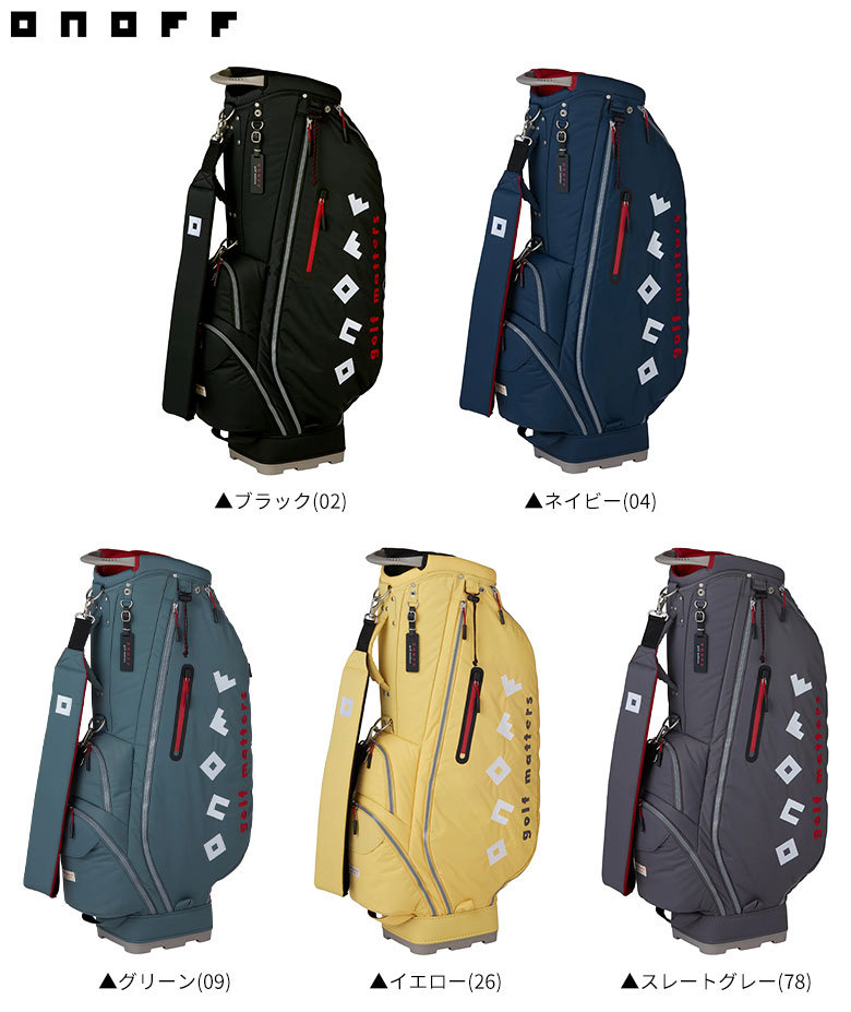 ONOFF キャディバッグ　ゴルフバッグ送料込み ONOFF（オノフ） 「24・25日限定！最大5,000円引きクーポン！」オノフ