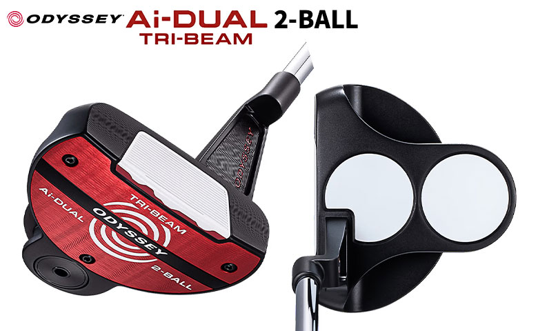 ODYSSEY（キャロウェイゴルフ） オデッセイ Ai-DUAL TRI-BEAM 2-BALL