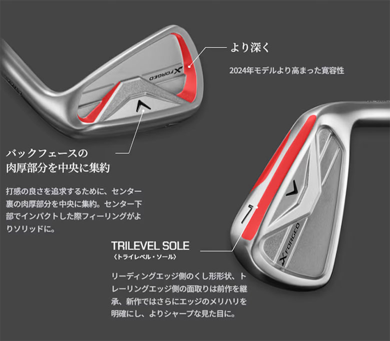 キャロウェイ❗️ X Forged アイアンセット X（キャロウェイゴルフ） キャロウェイ Xフォージド アイアンセット 5