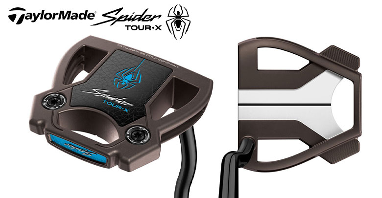 美品☆TaylorMade MY Spider ツアーX パター ダブルベント Spider X テーラーメイド スパイダー ツアーX トーチド トゥルーパス