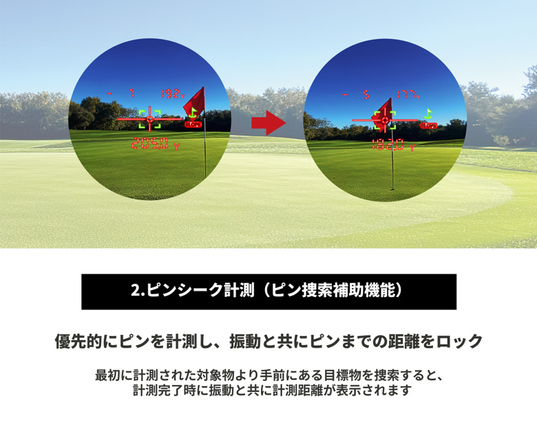ショットナビ レーザー距離計