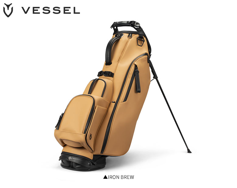 ゴルフバッグ・キャディバッグ VESSEL player 5.0 pro stand ironbrew VESSEL 「数量限定」ベゼル PLAYER 5.0 LTD スタンド キャディバッグ