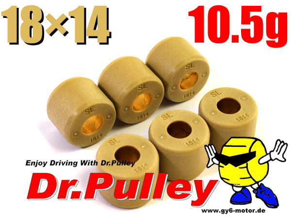 ドクタープーリー ウェイトローラー Dr.Pulley 18×14 ホンダ DIO110 ディオ110 ズーマーX ZoomerX ベンリー110 SYM GY6系 キムコ スーパー8 PGO｜atop-offkan｜09