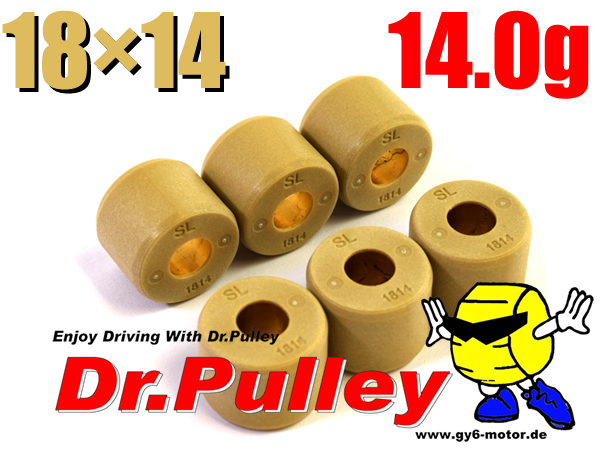 ドクタープーリー ウェイトローラー Dr.Pulley 18×14 ホンダ DIO110 ディオ110 ズーマーX ZoomerX ベンリー110 SYM GY6系 キムコ スーパー8 PGO｜atop-offkan｜16