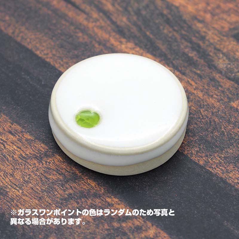 箸置き おしゃれ 陶器 ホワイト カトラリーレスト いたやかえで はしおき 手作り 食器 日本製 和食器 プレゼント ギフト ガラスワンポイント付き｜atori-store｜02