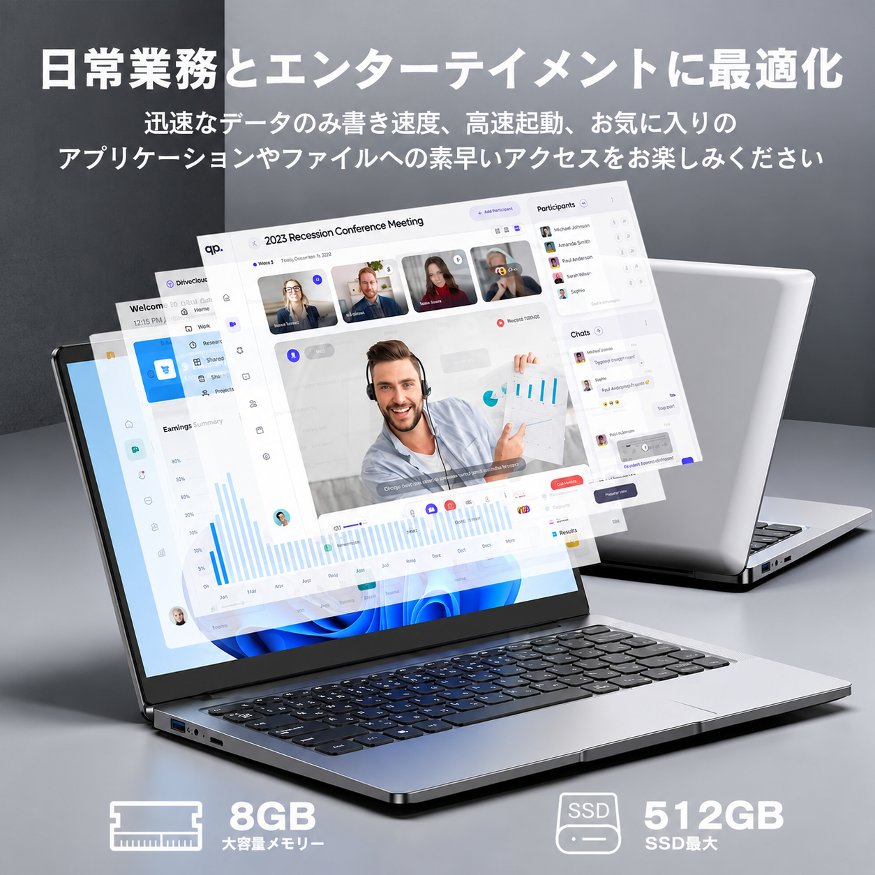 VETESA 2026新品 ノートパソコン 新品薄型ノートPC office認証済 Win11