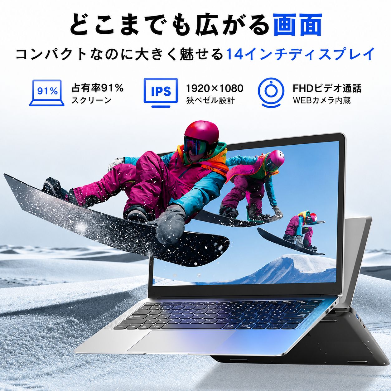 VETESA 新品ノートパソコン 薄型ノートPC office認証済 Win11搭載 14