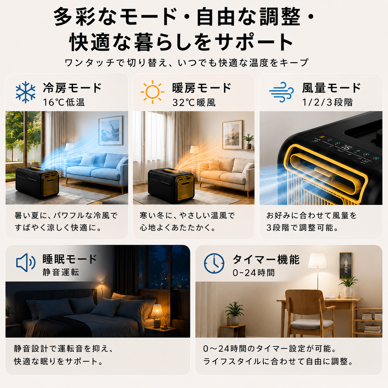 新発売!!コンパクトエアコン ポータブルエアコン ウインドエアコン