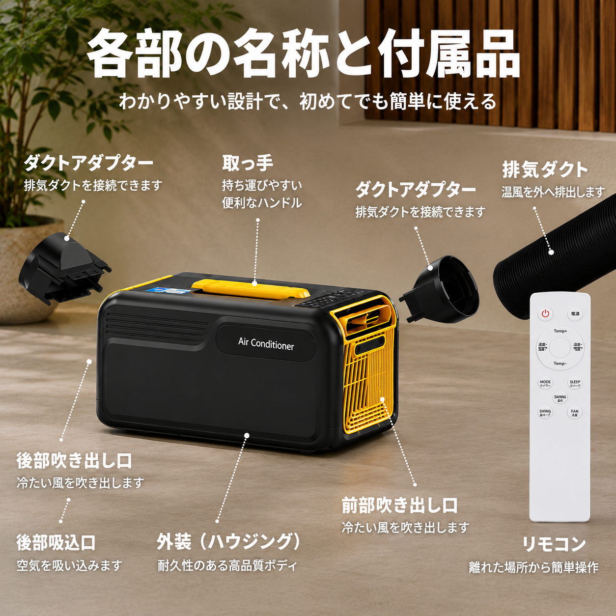 新発売!!コンパクトエアコン ポータブルエアコン ウインドエアコン