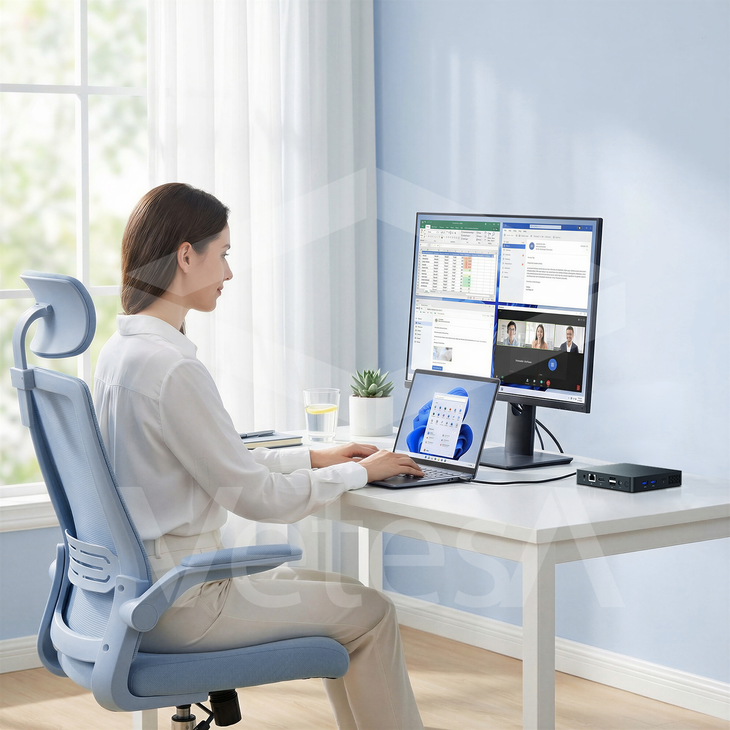 VETESA デスクトップパソコン Intel Pentium Gold 6500Y デスクトップ