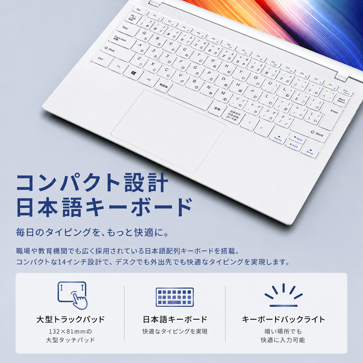 VETESA 【2026年最新モデル】新品ノートパソコン Win11 Office付属