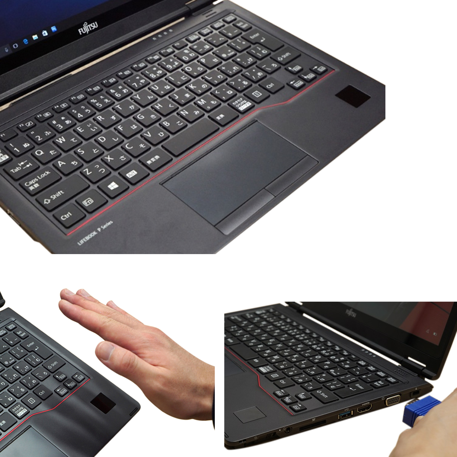 LIFEBOOK P fujistu中古 PC ノートパソコン 富士通 P727 Win11 MS