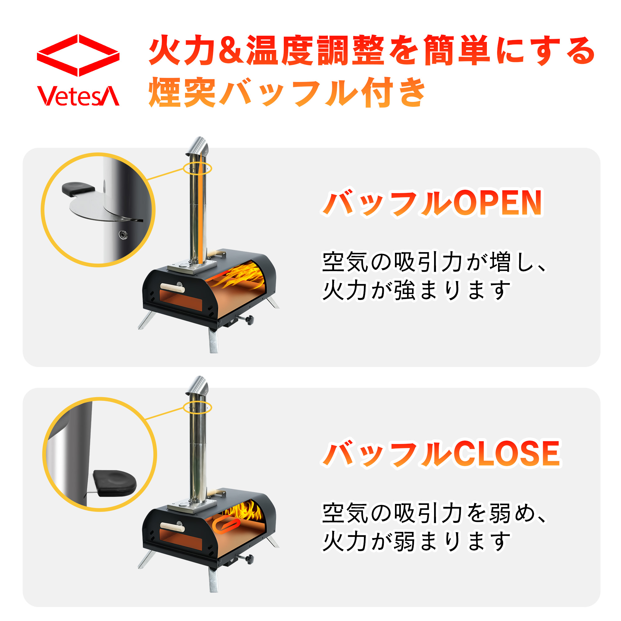 TSBBQ 25年夏新商品！ ピザ窯 アウトドア キャンプ オーブン BBQ 家庭