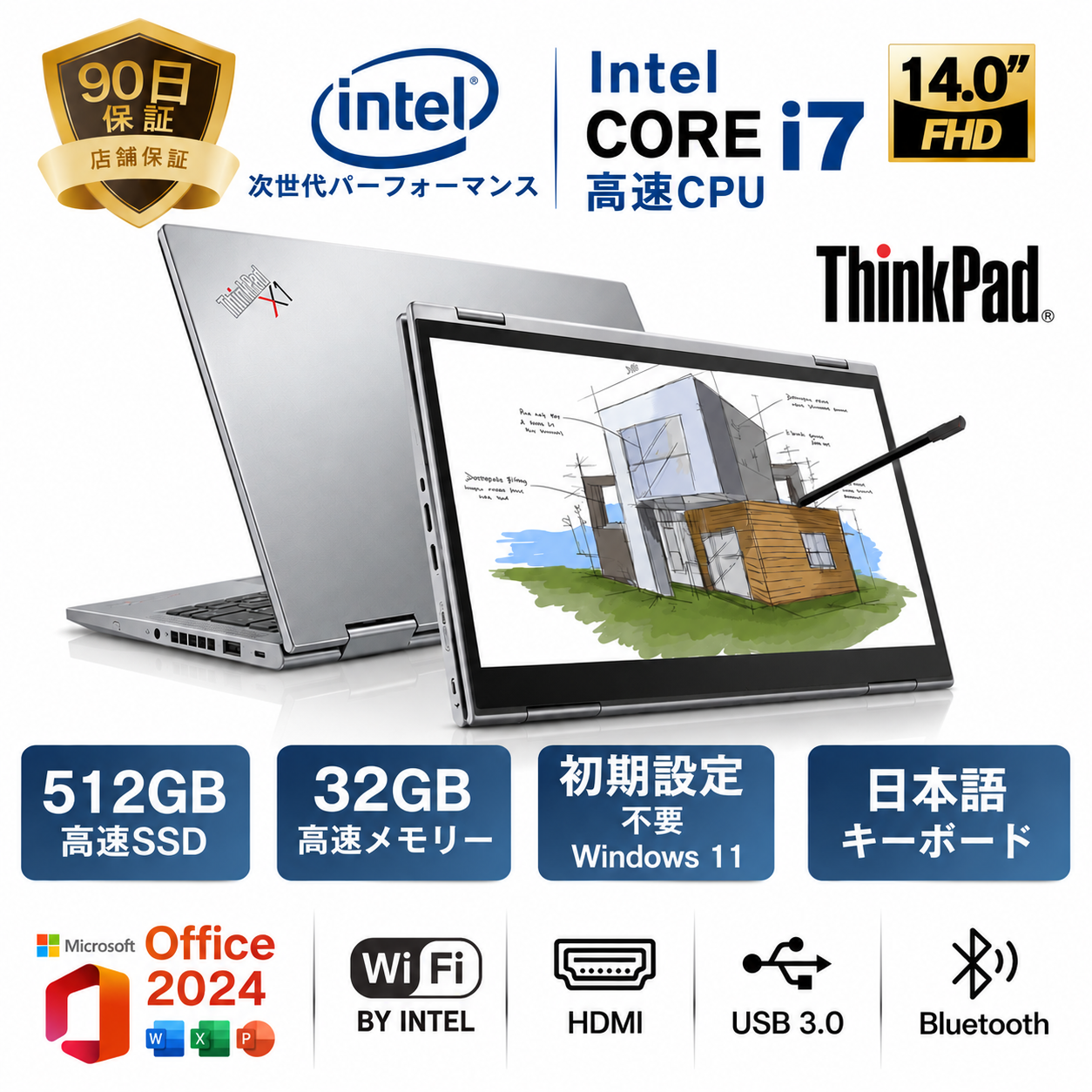 ThinkPad X 中古 ノートパソコン lenovo thinkpad x1 YOGA 第11世代