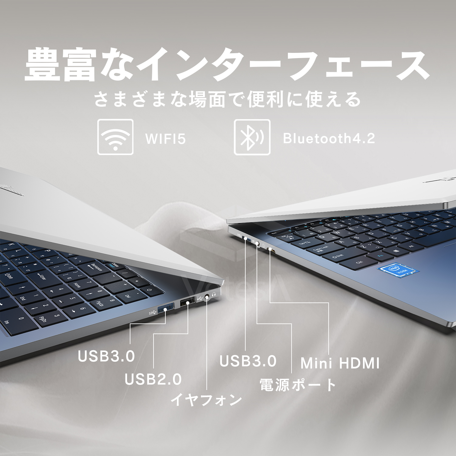 VETESA 新品ノートパソコン 15.6インチ Win11 MS Office2024搭載