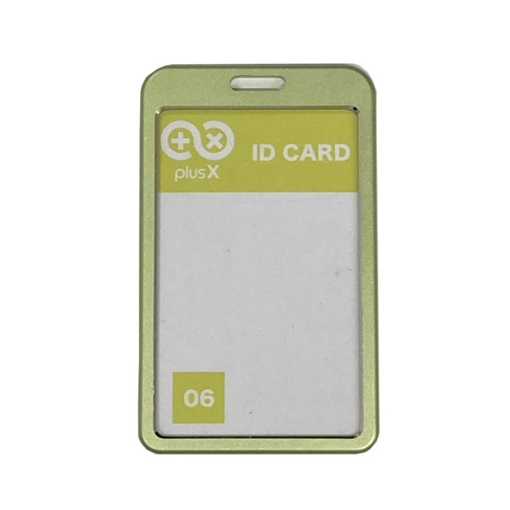 【訳あり・在庫処分品】社員証 ケース ID IC カード ネームホルダー 5個セット 首かけ アルミ...