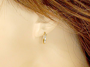 フープ式ピアス