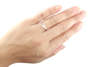 天然ダイヤモンド リング