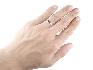 【未使用】プラチナ900 結婚指輪ペアセット ジュエリー工房アトラス 結婚指輪 プラチナ ペアリング 2本セット