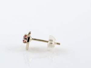 プラチナ ピアス 馬蹄 選べる天然石 pt900 レディース ホースシュー 蹄鉄 バテイ スタッドピアス 宝石 金属アレルギー 対応 送料無料 セール saleの画像