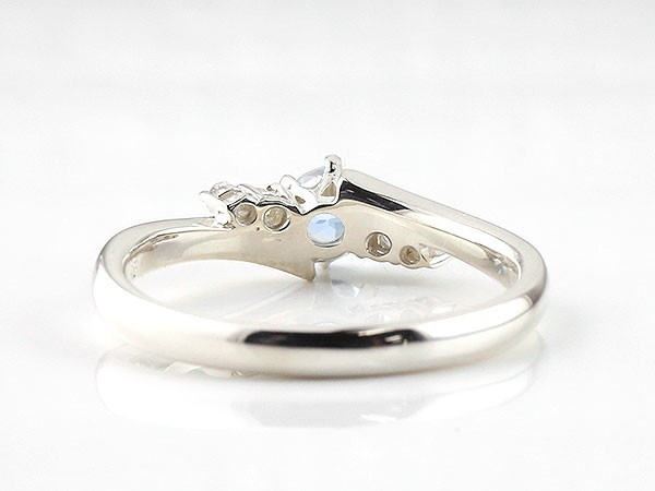 婚約指輪 ダイヤ 安い 選べる天然石 ダイヤモンドシルバー リング 指輪