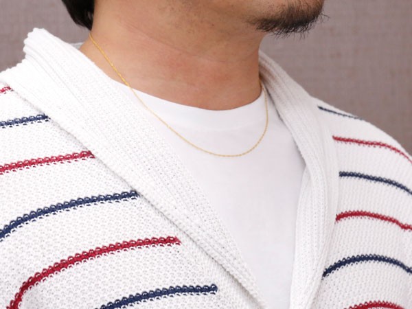 24金 純金 ネックレス チェーンのみ 造幣局検定刻印付 メンズ 50cm チェーン 24K k24 地金 シンプル 男性 ゴールド 送料無料 あすつく セール saleの画像
