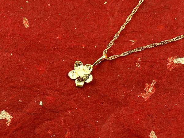 24金 ピアス ネックレス 2点セット 純金 福袋 プルメリア ペンダントトップ 片耳 キャッチのいらないピアス イエローゴールドk18 あすつく 送料無料 ピアス 純金 レディース ネックレス イエローゴールドk18 24金 福袋 プルメリア キャッチのいらないピアス k24 品質を保証するk24の刻印 プレゼント