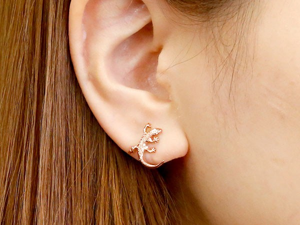 18kピアス片耳 Ops.（オプス） ピアス レディース 片耳用 【日本製・甲府ブランド