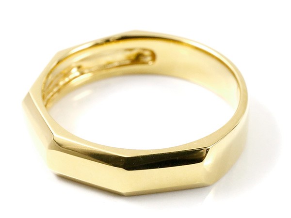 ジュエリー工房アトラス メンズ リング イエローゴールドk10 指輪 10金